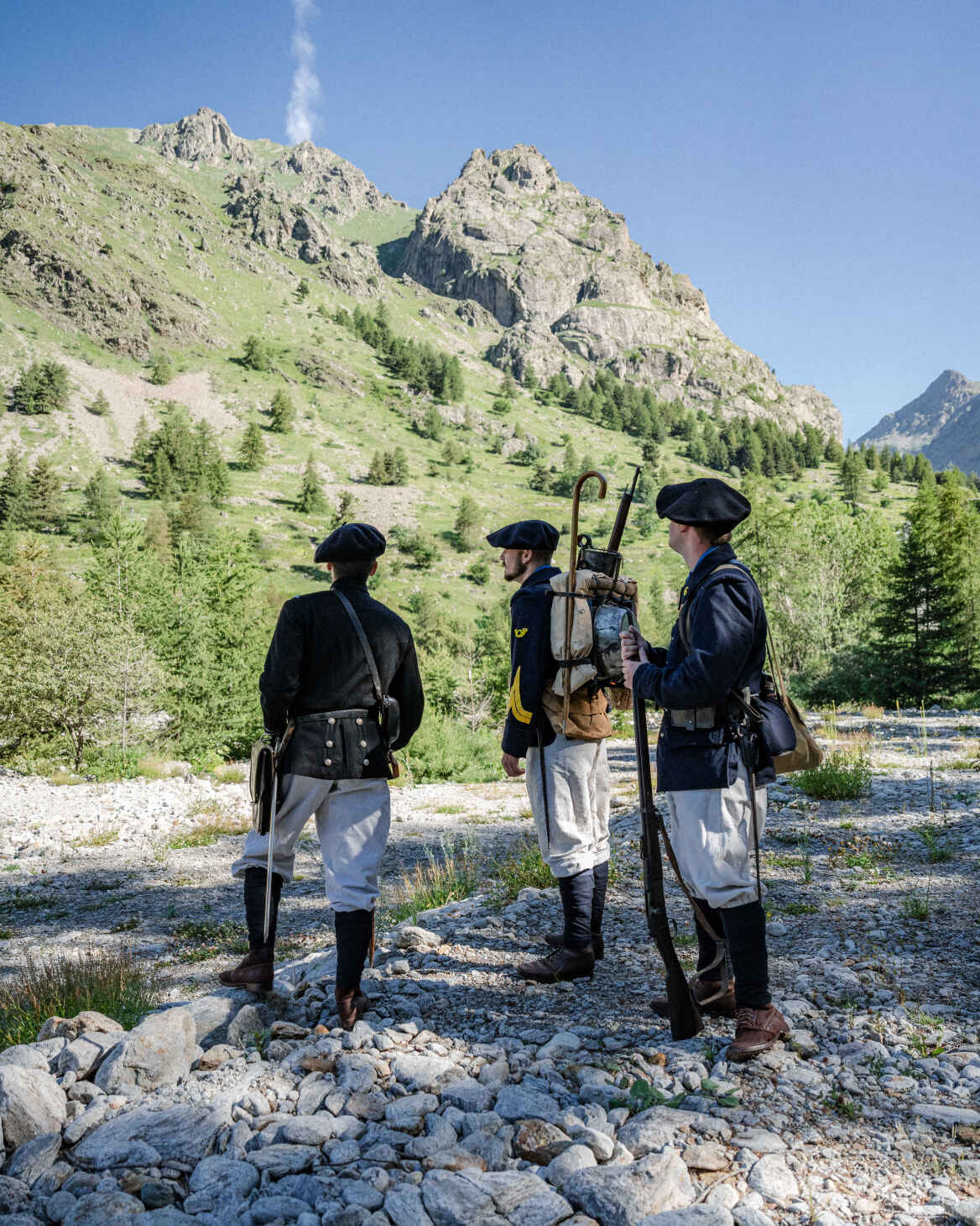 Photo de la reconstitution