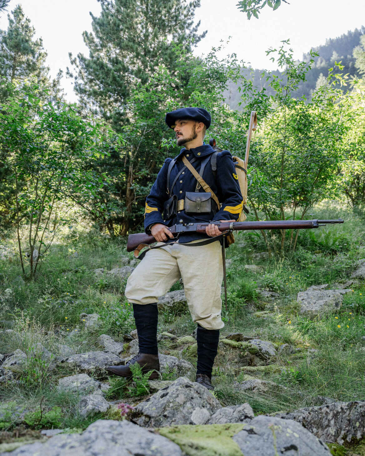 Photo de la reconstitution