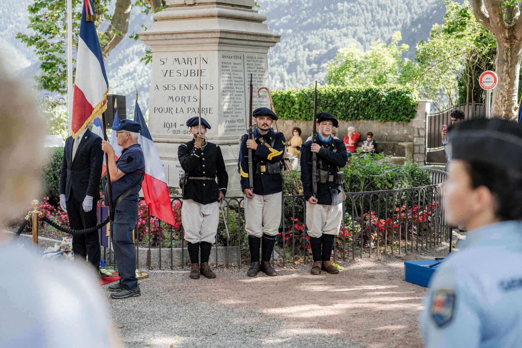 Photo de la reconstitution