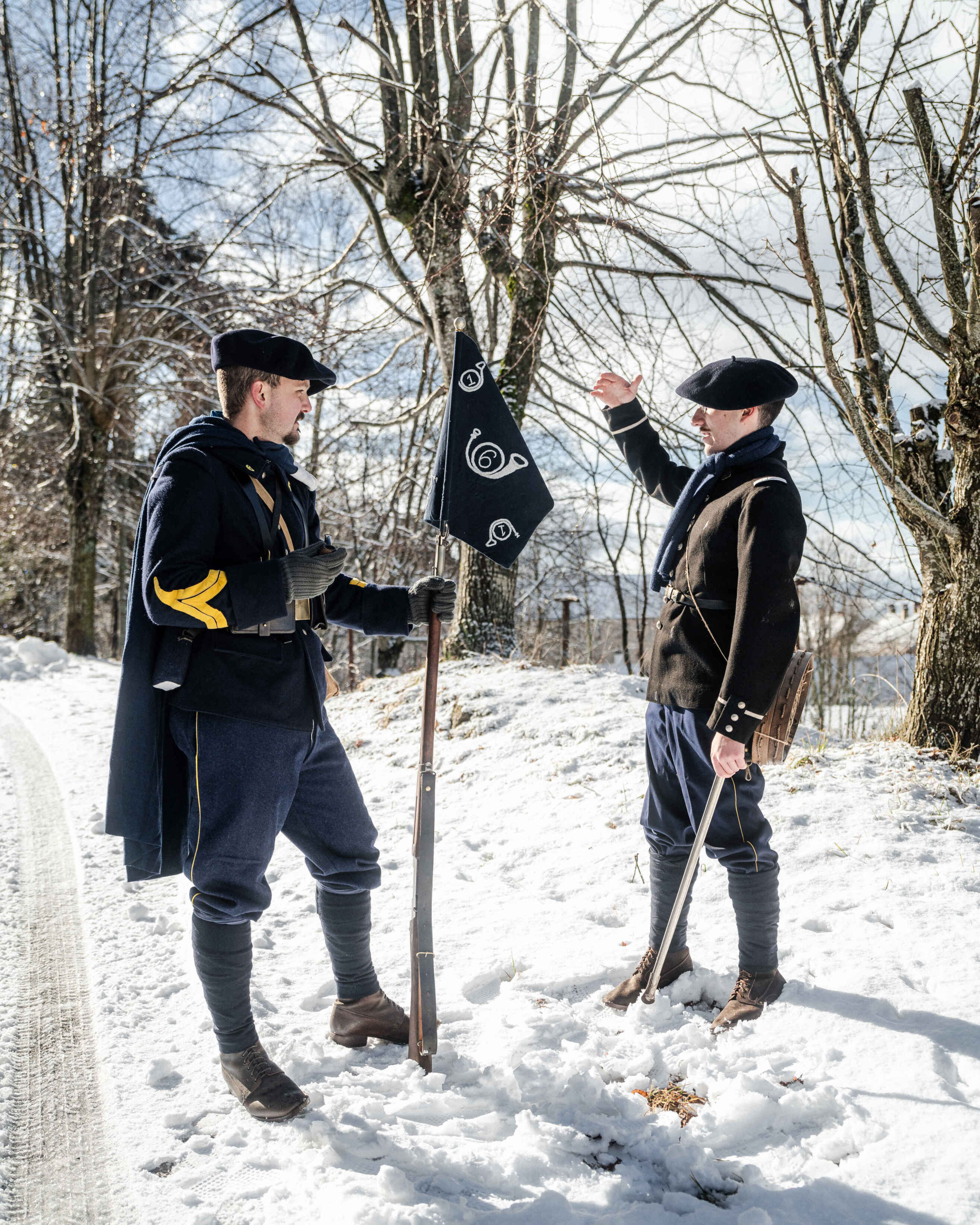 Photo de la reconstitution