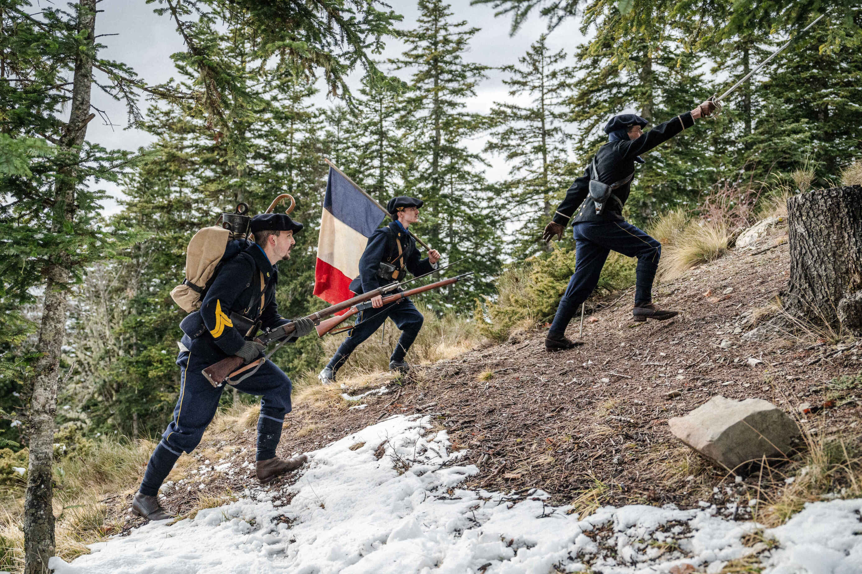 Photo de la reconstitution