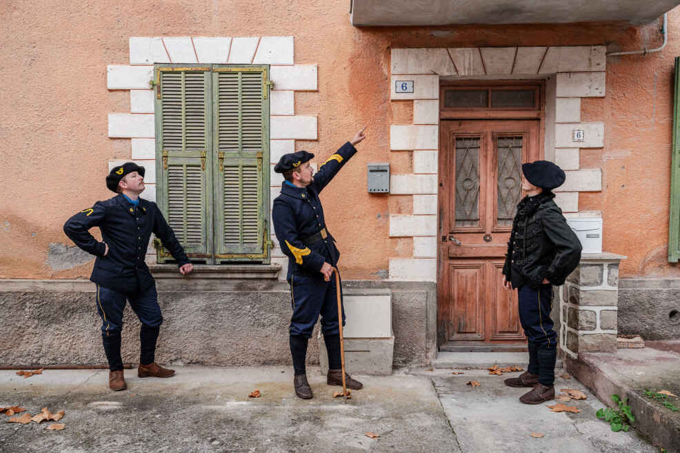 Photo de la reconstitution