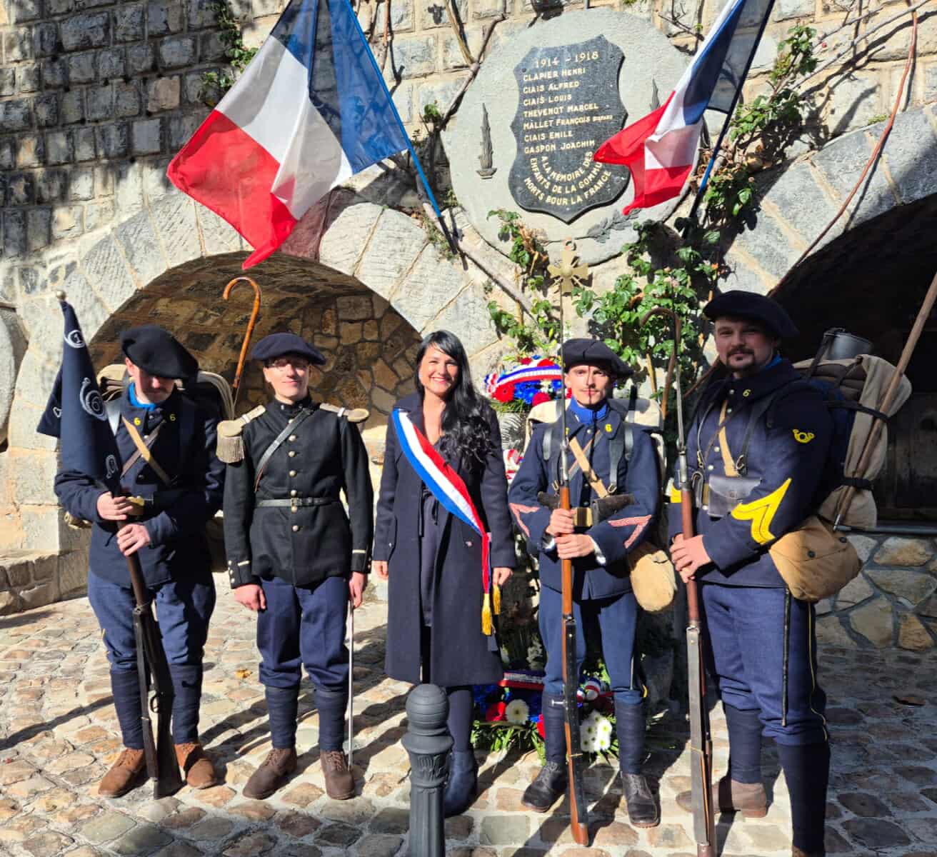 Photo de la reconstitution