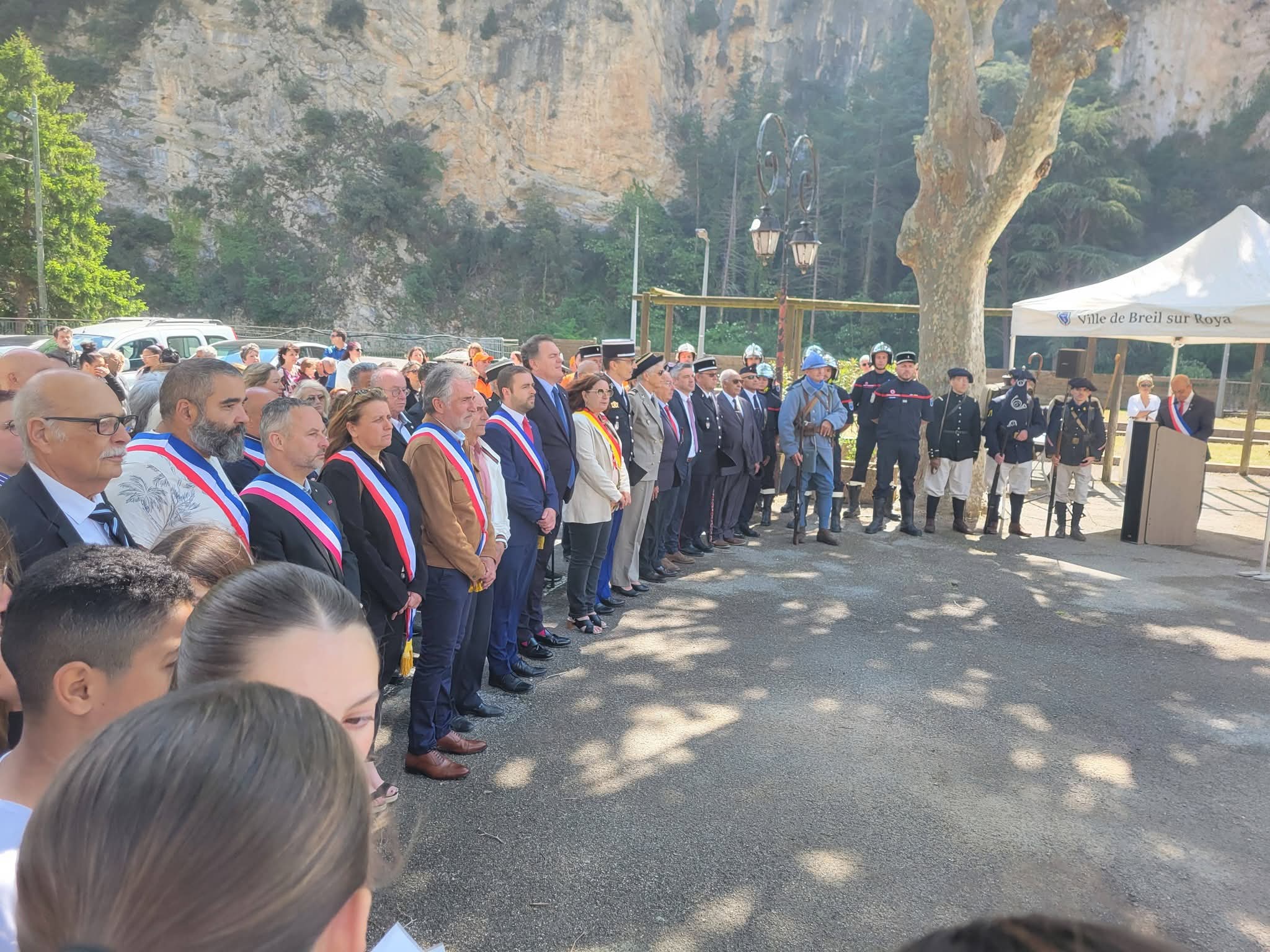 Photo de la reconstitution