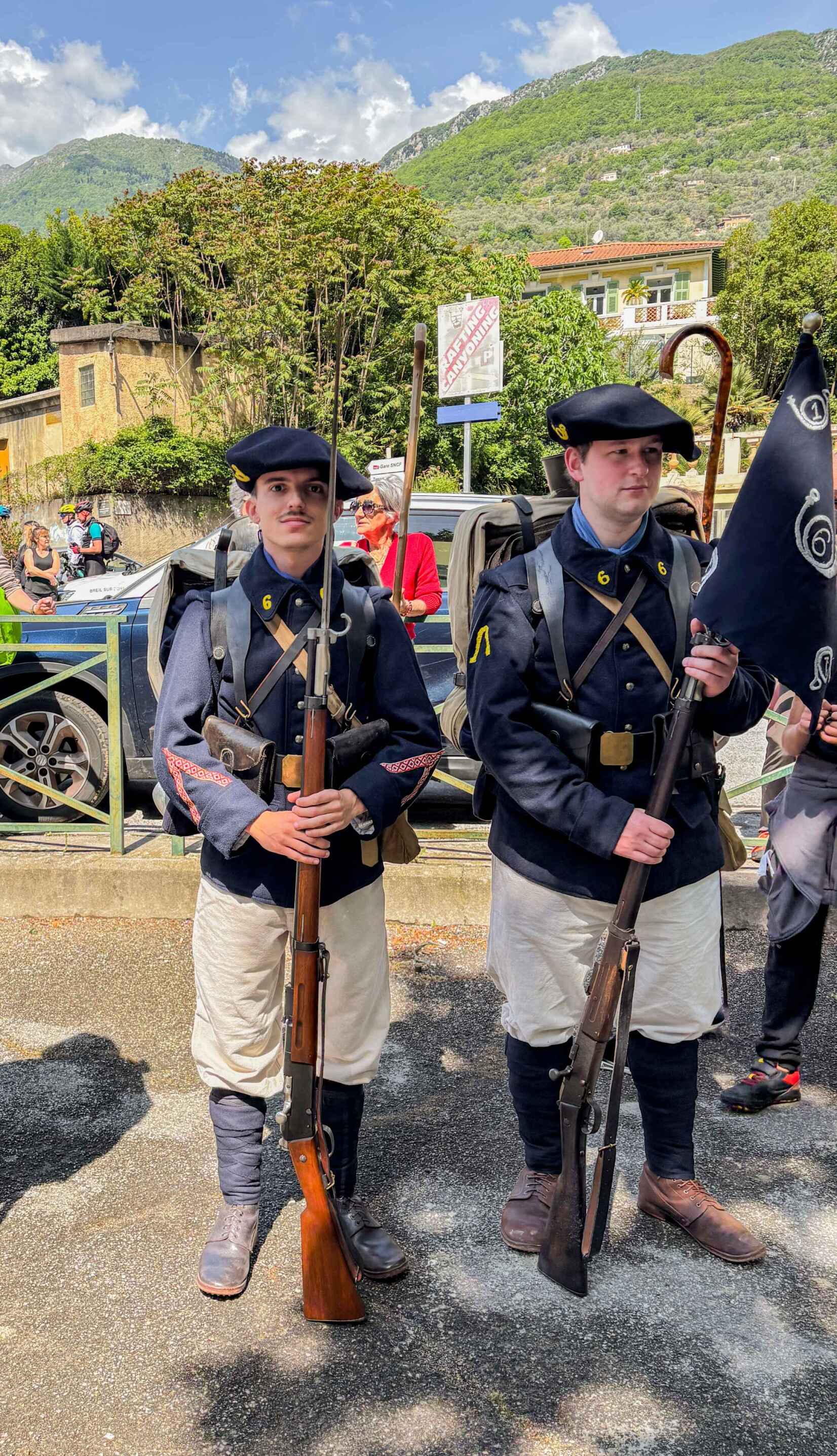 Photo de la reconstitution